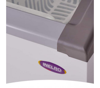 FREEZER INELRO TAPA VIDRIO INCLINADO FIH 270 PI PLUS 211 LITROS