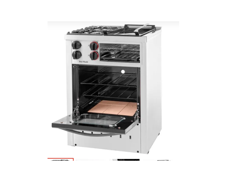 COCINA SEMI INDUSTRIAL MULTIFUNCION SOL REAL 2 HORNALLAS C/ PLANCHA