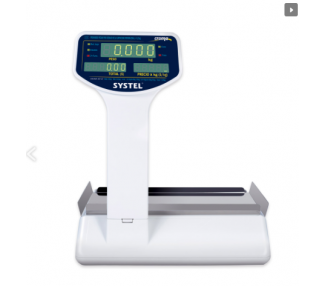BALANZA ELECTRICA SYSTEL CROMA 31KG C/BATERIA