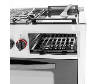 COCINA SEMI INDUSTRIAL MULTIFUNCION SOL REAL 4 HORNALLAS C/ PLANCHA