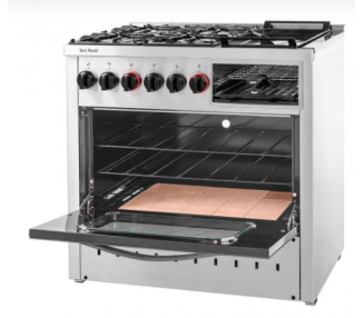 COCINA SEMI INDUSTRIAL MULTIFUNCION SOL REAL 4 HORNALLAS C/ PLANCHA