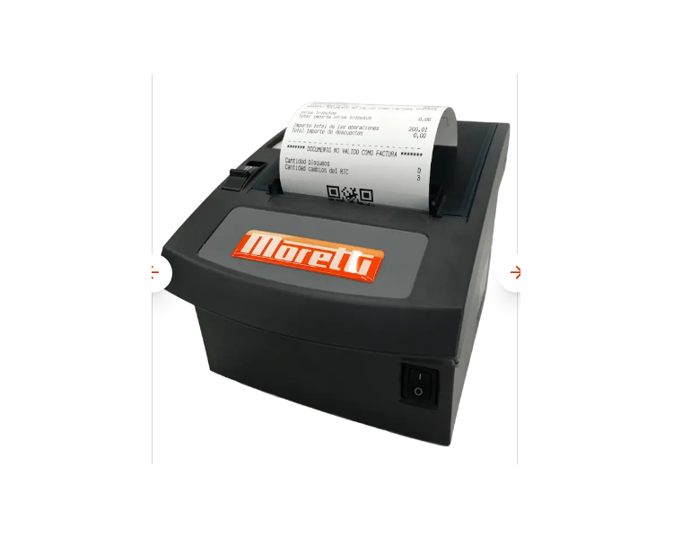 IMPRESORA PARA BALANZA MARKET MORETTI ACLAS P/ PAPEL CONTINUO