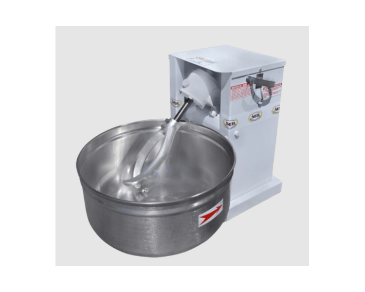 AMASADORA DE MESA MB 12KG DE HARINA 20KG DE MASA BATEA DE ACERO INOX