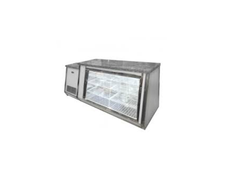 HELADERA MOSTRADOR PEIRANO EQUIPADA 1,60MTS MOTOR 1/3 FORZADOR 1/3
