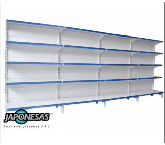 GONDOLA CONTRA PARED DE 2.00MTS T. ADIC JAPONESA MOD 2001