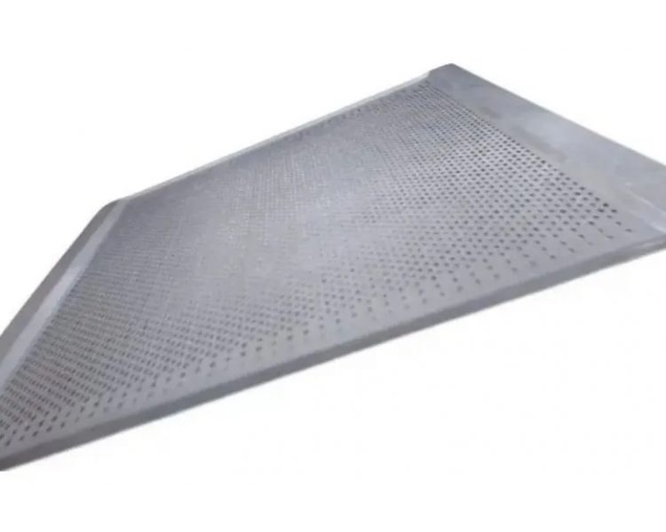 BANDEJA ALUMINIO 60X40 PLANA PERFORADA