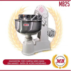AMASADORA MB 25KG DE HARINA...
