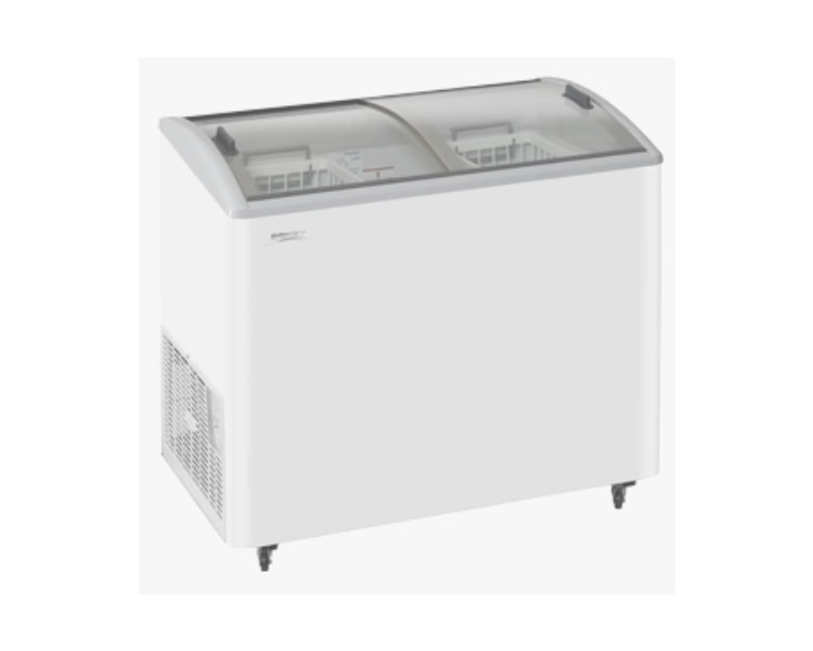 FREEZER VIDRIO CURVO INCLINADO BRIKET 245 LITROS EH2500 TVI