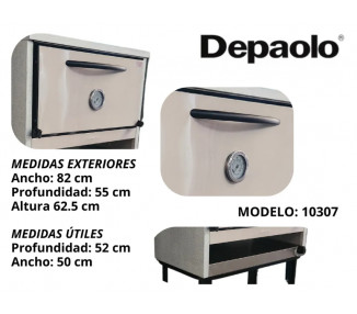 HORNO 6 MOLDES CON GRATINADOR DE PAOLO DELIZIA