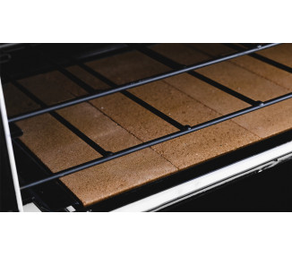 HORNO SOL REAL 8 PIZZAS ACERO CON CARLITERO Y FREIDORA