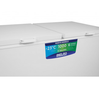 FREEZER INELRO HORIZONTAL FIH 1000 R  937 LITROS 2 TAPAS