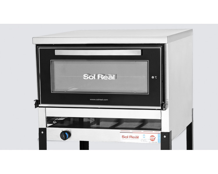 HORNO SOL REAL 12 PIZZAS PUERTA DE VIDRIO