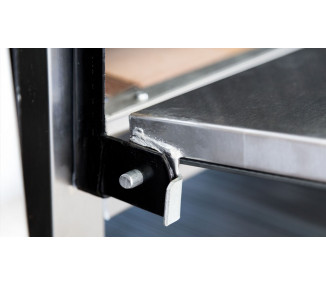 HORNO SOL REAL 6 PIZZAS VISOR Y PARRILLA SIN HUMO