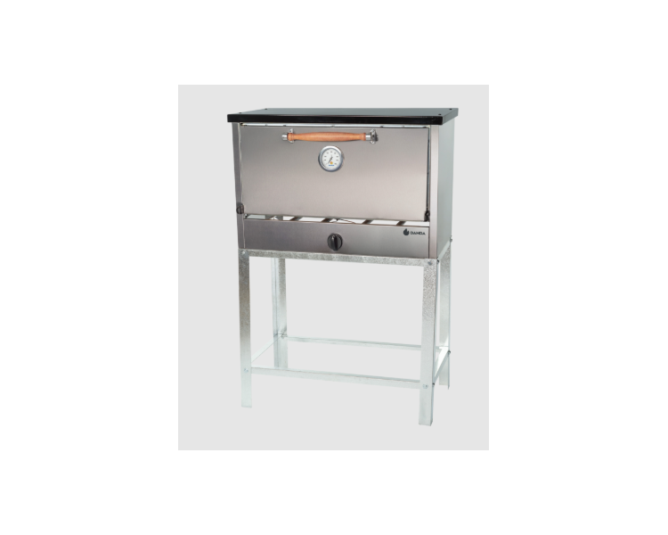 HORNO PIZZERO 6 MOLDES DANDA ACERO