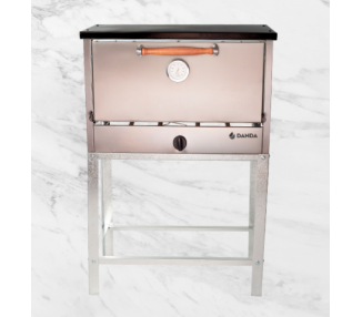 HORNO PIZZERO 6 MOLDES DANDA ACERO
