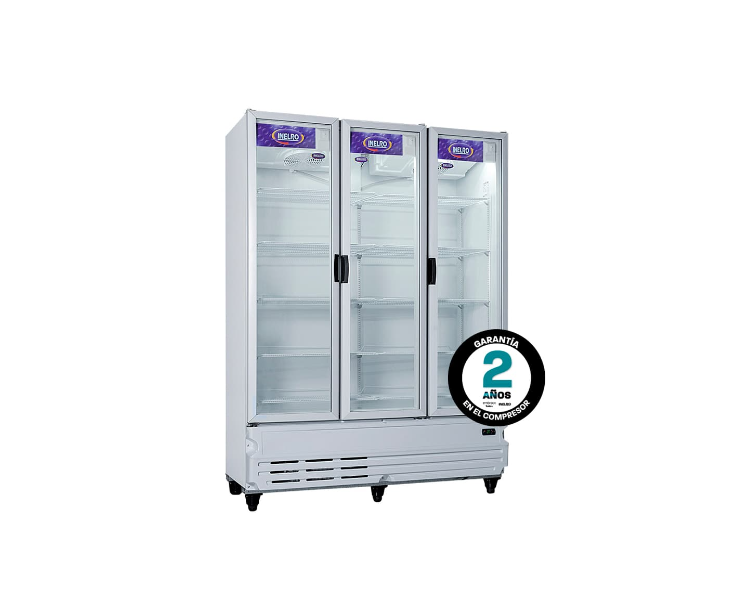 HELADERA EXHIBIDORA INELRO 1168 LITROS 3 PUERTAS