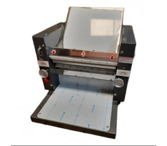 SOBADORA PASTELERA DE MESA MB 10x35CM A ENGRANAJE ACERO INOXIDABLE