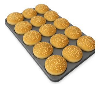 BANDEJA HAMBURGUESERA ACERO ALUMINIZADO 70X45X15 12 CM