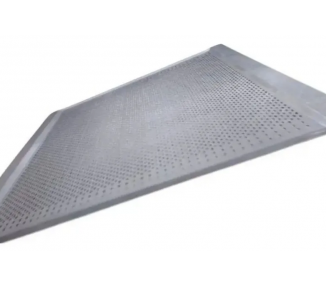 BANDEJA ALUMINIO 60X40 PLANA PERFORADA
